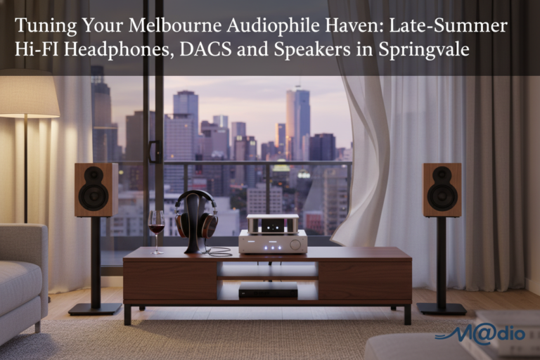 Tuning Your Melbourne Audiophile Haven: Late‑Summer Hi‑Fi Headphones, DACs and Speakers in Springvale