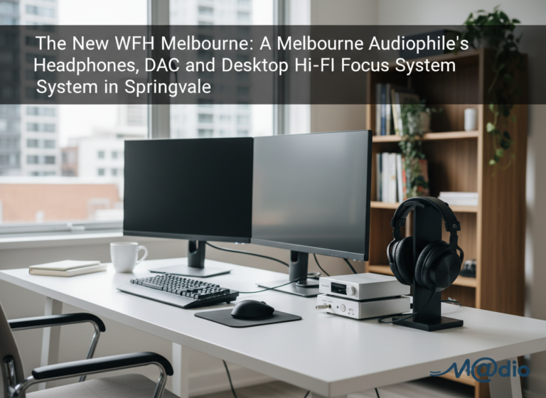 The New WFH Melbourne: A Melbourne Audiophile’s Headphones, DAC and Desktop Hi‑Fi Focus System in Springvale