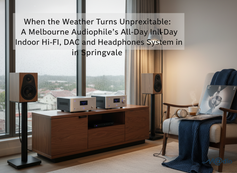 When the Weather Turns Unpredictable: A Melbourne Audiophile’s All‑Day Indoor Hi‑Fi, DAC and Headphones System in Springvale