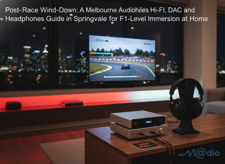 Post‑Race Wind‑Down: A Melbourne Audiophile’s Hi‑Fi, DAC and Headphones Guide in Springvale for F1‑Level Immersion at Home