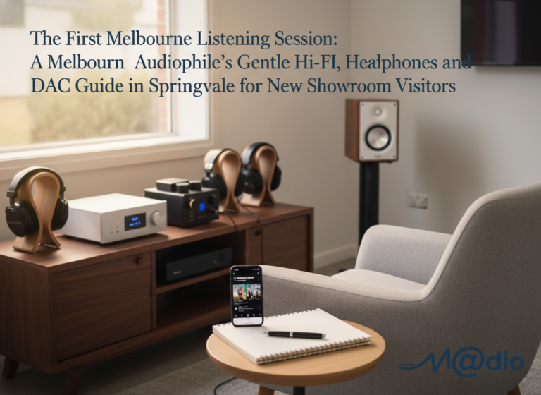 The First Melbourne Listening Session: A Melbourne Audiophile’s Gentle Hi‑Fi, Headphones and DAC Guide in Springvale for New Showroom Visitors