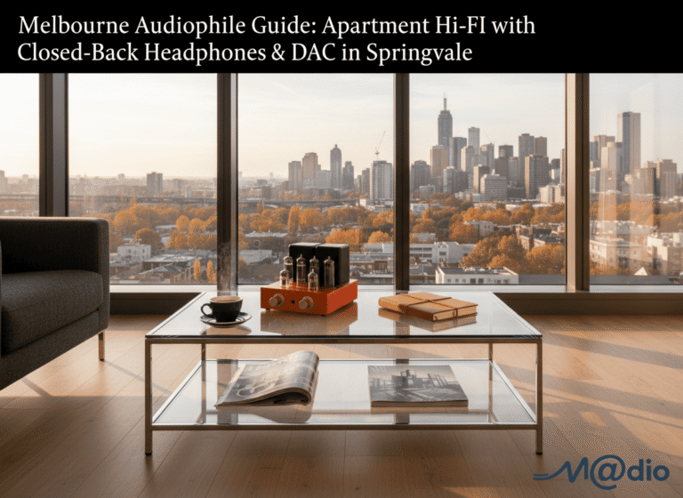 Melbourne Audiophile Guide: Apartment Hi-Fi with Closed-Back Headphones & DAC in Springvale
