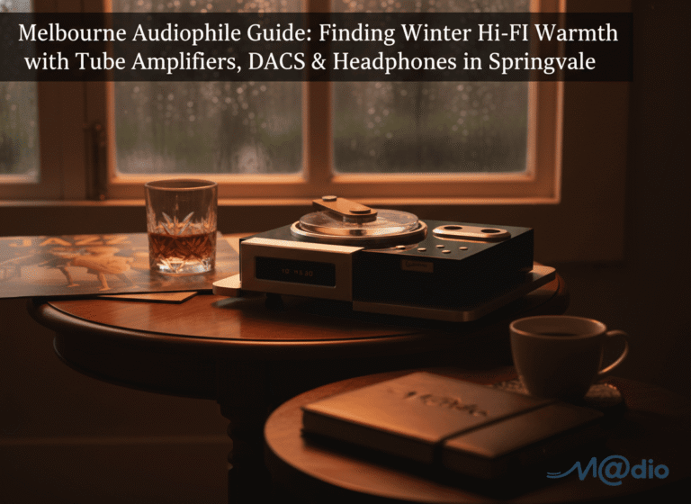 Melbourne Audiophile Guide: Finding Winter Hi-Fi Warmth with Tube Amplifiers, DACs & Headphones in Springvale