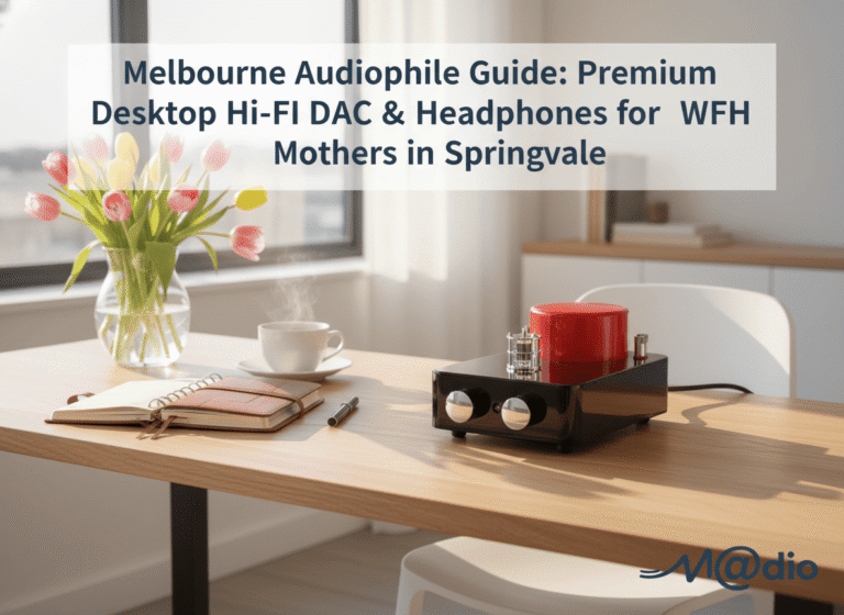 Melbourne Audiophile Guide: Premium Desktop Hi-Fi DAC & Headphones for WFH Mothers in Springvale