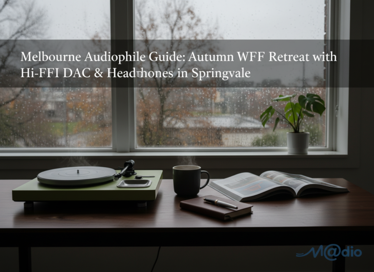 Melbourne Audiophile Guide: Autumn WFH Retreat with Hi-Fi DAC & Headphones in Springvale