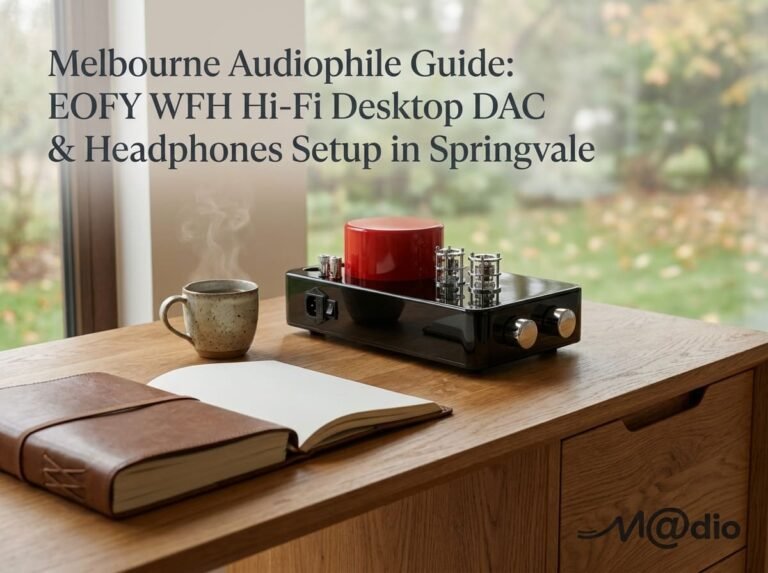Melbourne Audiophile Guide: EOFY WFH Hi-Fi Desktop DAC & Headphones Setup in Springvale