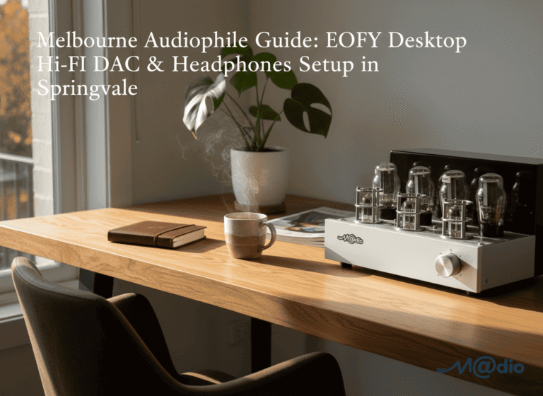 Melbourne Audiophile Guide: EOFY Desktop Hi-Fi DAC & Headphones Setup in Springvale