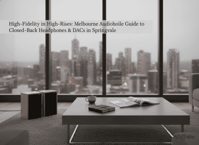 High-Fidelity in High-Rises: Melbourne Audiophile Guide to Closed-Back Headphones & DACs in Springvale