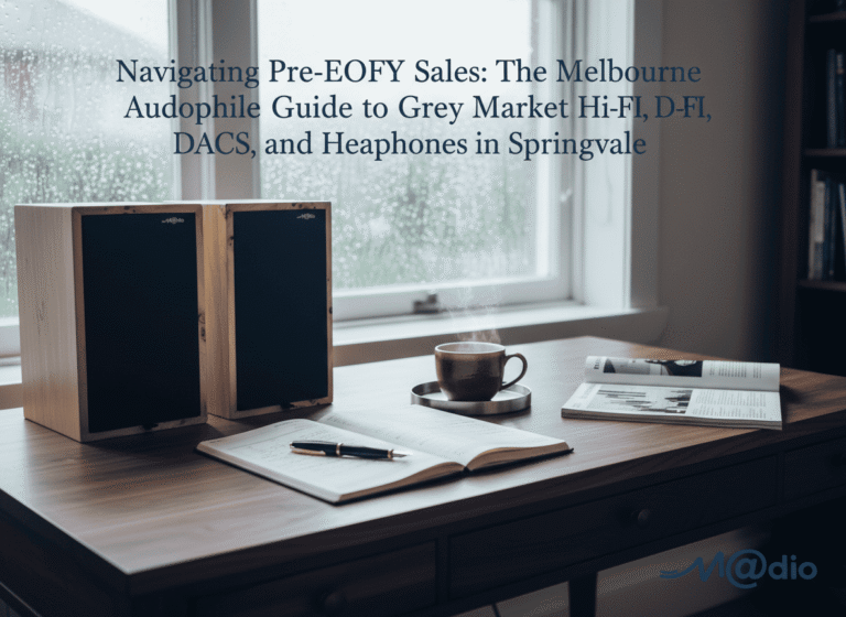 Navigating Pre-EOFY Sales: The Melbourne Audiophile Guide to Grey Market Hi-Fi, DACs, and Headphones in Springvale