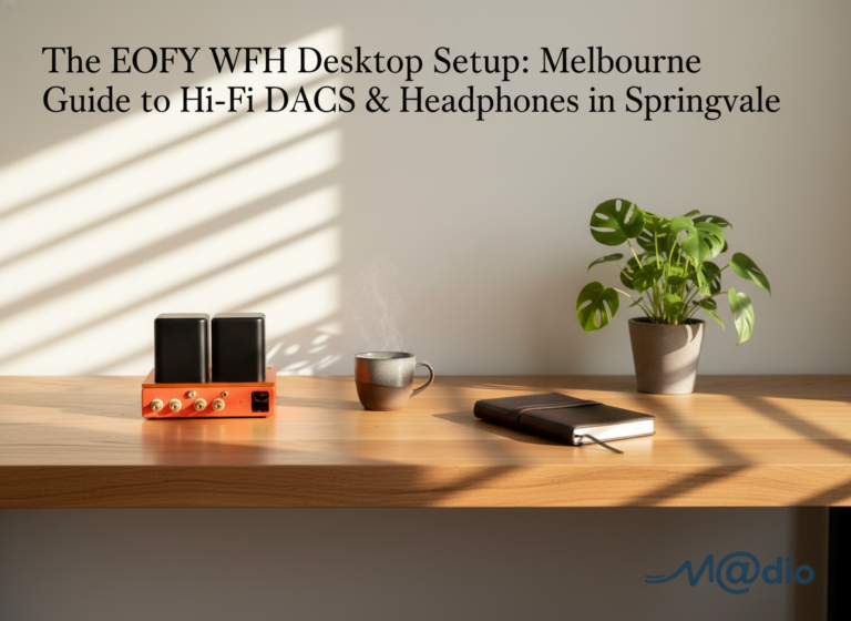 The EOFY WFH Desktop Setup: Melbourne Audiophile Guide to Hi-Fi DACs & Headphones in Springvale