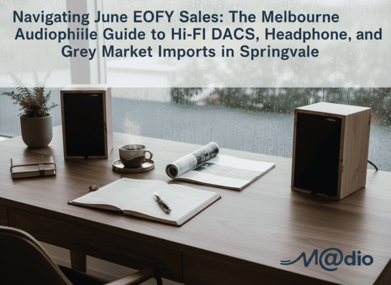 Navigating June EOFY Sales: The Melbourne Audiophile Guide to Hi-Fi DACs, Headphones, and Grey Market Imports in Springvale