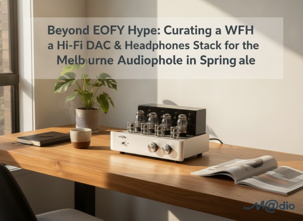 Beyond EOFY Hype: Curating a WFH Hi-Fi DAC & Headphones Stack for the Melbourne Audiophile in Springvale