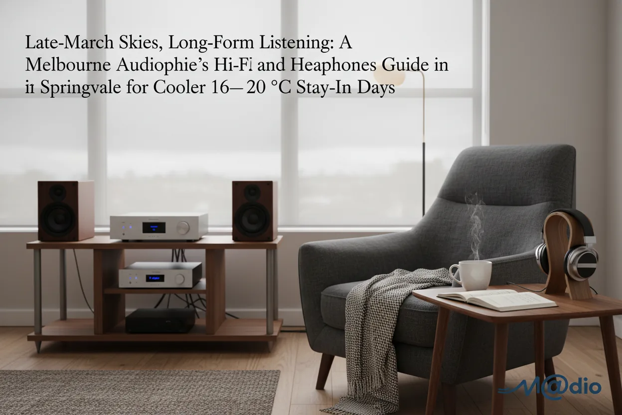 Late‑March Skies, Long‑Form Listening: A Melbourne Audiophile’s Hi‑Fi, DAC and Headphones Guide in Springvale for Cooler 16–20 °C Stay‑In Days