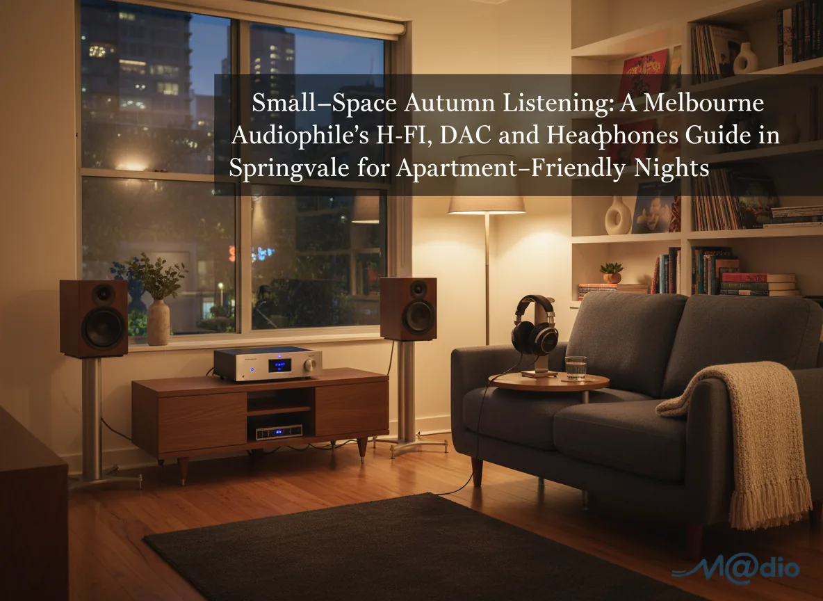 Small‑Space Autumn Listening: A Melbourne Audiophile’s Hi‑Fi, DAC and Headphones Guide in Springvale for Apartment‑Friendly Nights