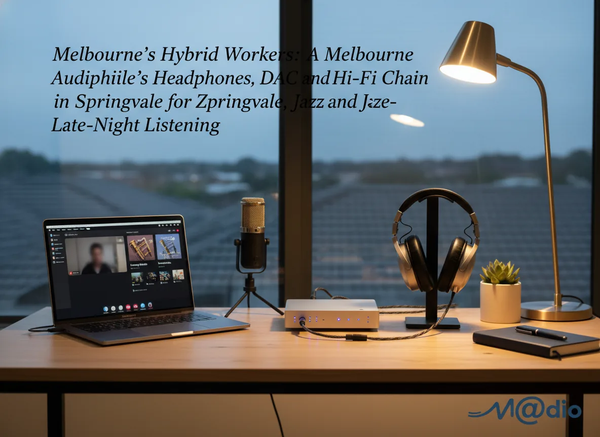 Melbourne’s Hybrid Workers: A Melbourne Audiophile’s Headphones, DAC and Hi‑Fi Chain in Springvale for Zoom, Jazz and Late‑Night Listening