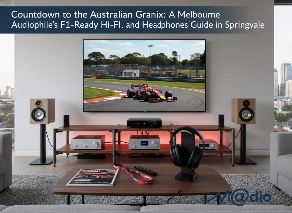 Countdown to the Australian Grand Prix: A Melbourne Audiophile’s F1‑Ready Hi‑Fi, DAC and Headphones Guide in Springvale