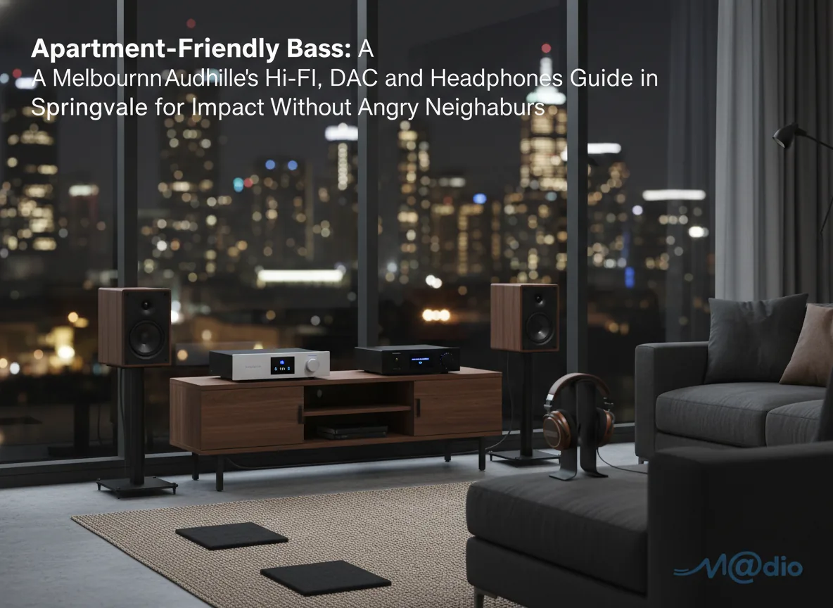 Apartment‑Friendly Bass: A Melbourne Audiophile’s Hi‑Fi, DAC and Headphones Guide in Springvale for Impact Without Angry Neighbours