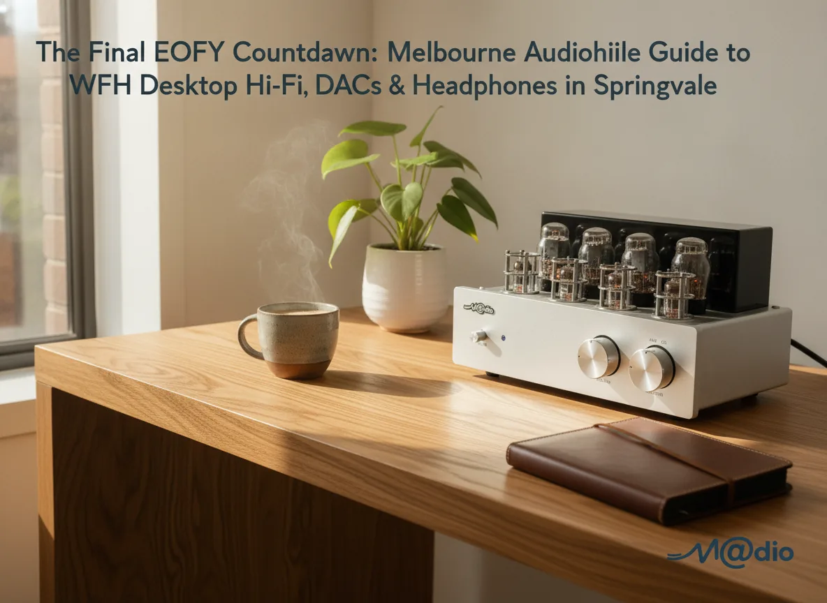 The Final EOFY Countdown: Melbourne Audiophile Guide to WFH Desktop Hi-Fi, DACs & Headphones in Springvale