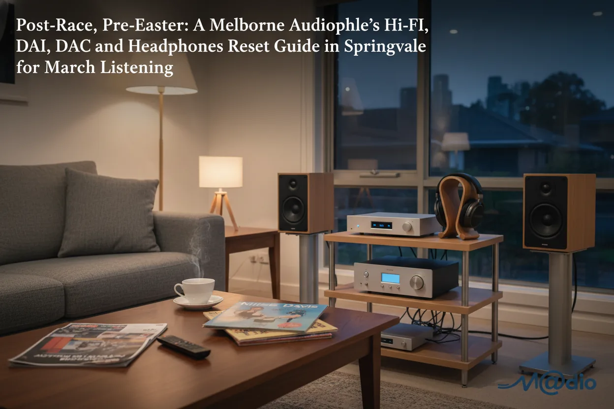 Post‑Race, Pre‑Easter: How Melbourne Audiophiles Can Turn March into a Listening Reset