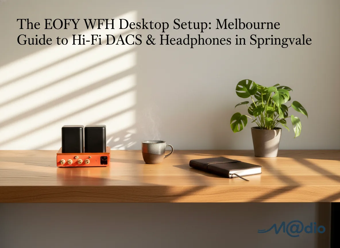 The EOFY WFH Desktop Setup: Melbourne Audiophile Guide to Hi-Fi DACs & Headphones in Springvale