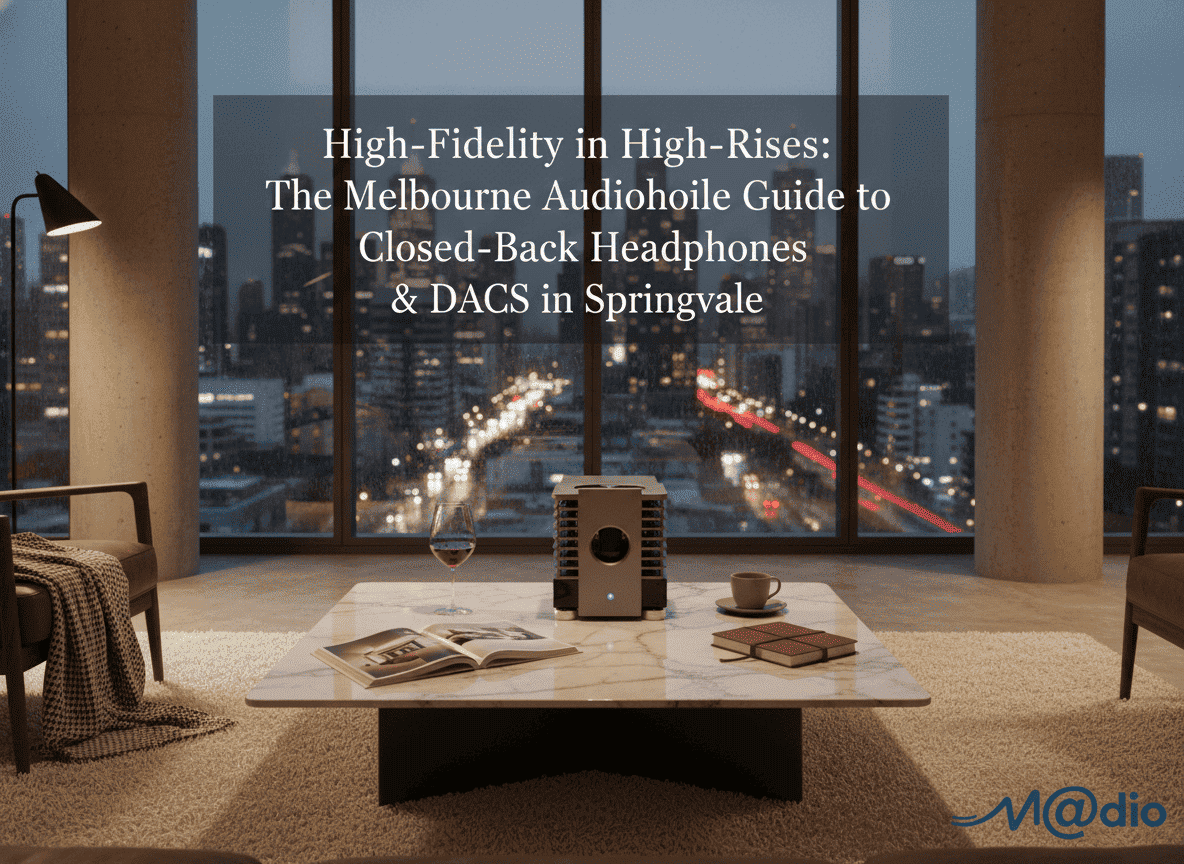 High-Fidelity in High-Rises: The Melbourne Audiophile Guide to Closed-Back Headphones & DACs in Springvale