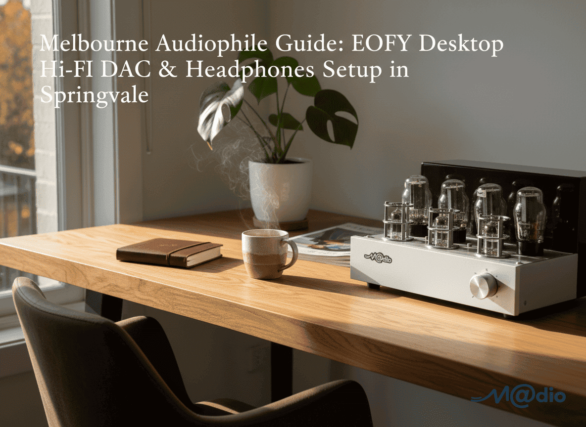 Melbourne Audiophile Guide: EOFY Desktop Hi-Fi DAC & Headphones Setup in Springvale
