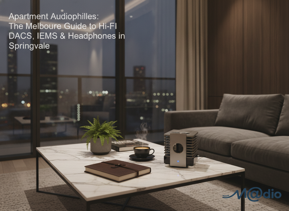 Apartment Audiophiles: The Melbourne Guide to Hi-Fi DACs, IEMs & Headphones in Springvale